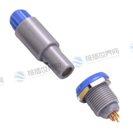 航空插头连接器结构