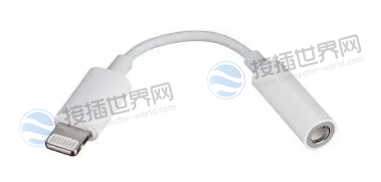 闪电转3.5毫米音频插孔