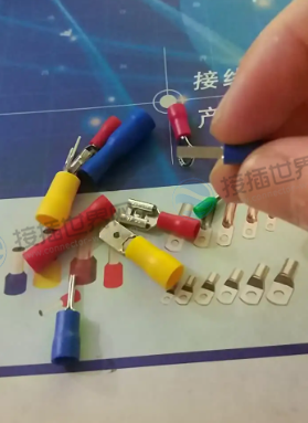 圆形冷压端子接线方法