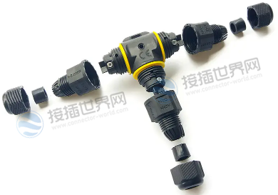 电线三通接头连接器怎么接线