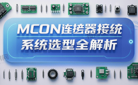 MCON连接器系统选型全解析 从参数匹配到工业场景适配实战