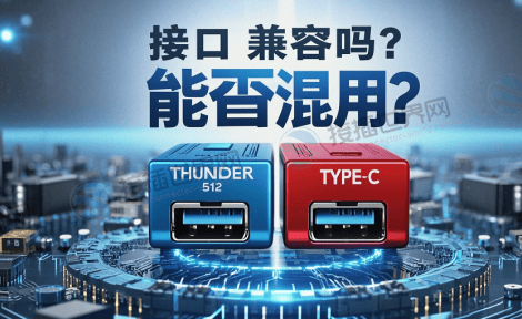Thunderbolt接口与Type-C接口兼容吗？能否混用?