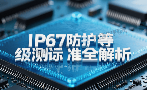 IP67防护等级测试标准全解析 从测试流程到行业应用实战指南