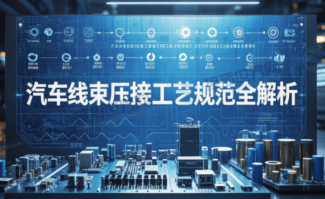 汽车线束压接工艺规范全解析 从标准到实践的核心技术指南