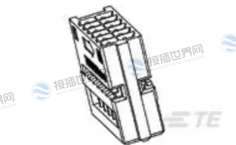 泰科TE 1379102-1连接器高密度外壳中文参数 原厂现货采购与配套型号推荐