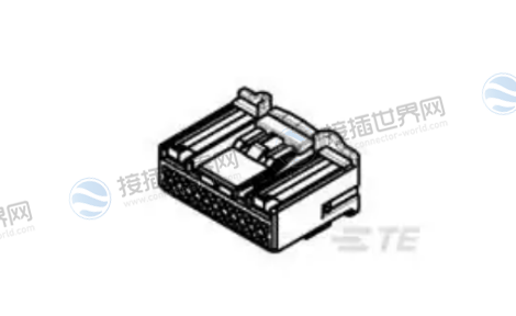 泰科TE 1379668-1母端子护套中文手册 双排24针线到板连接器现货采购