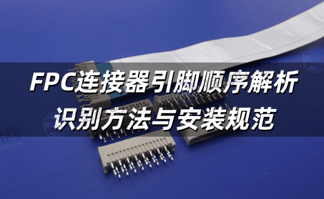 FPC连接器引脚顺序解析 识别方法与安装规范