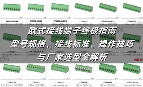 欧式接线端子终极指南：型号规格、接线标准、操作技巧与厂家选型全解析
