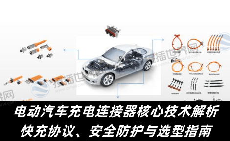 电动汽车充电连接器核心技术解析：快充协议、安全防护与选型指南
