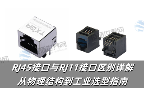 RJ45接口与RJ11接口区别详解：从物理结构到工业选型指南