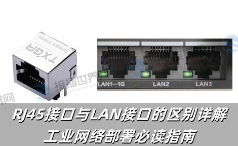 RJ45接口与LAN接口的区别详解：工业网络部署必读指南