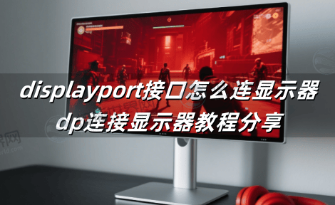 displayport接口怎么连显示器?dp连接显示器教程分享
