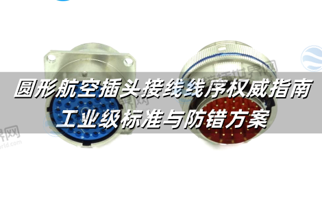 圆形航空插头接线线序权威指南：工业级标准与防错方案