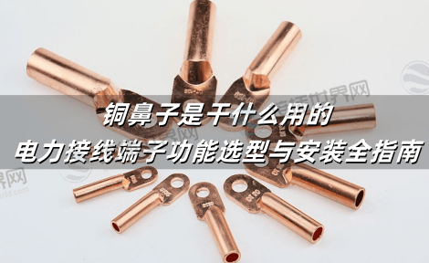 铜鼻子是干什么用的?电力接线端子功能、选型与安装全指南(2025版)