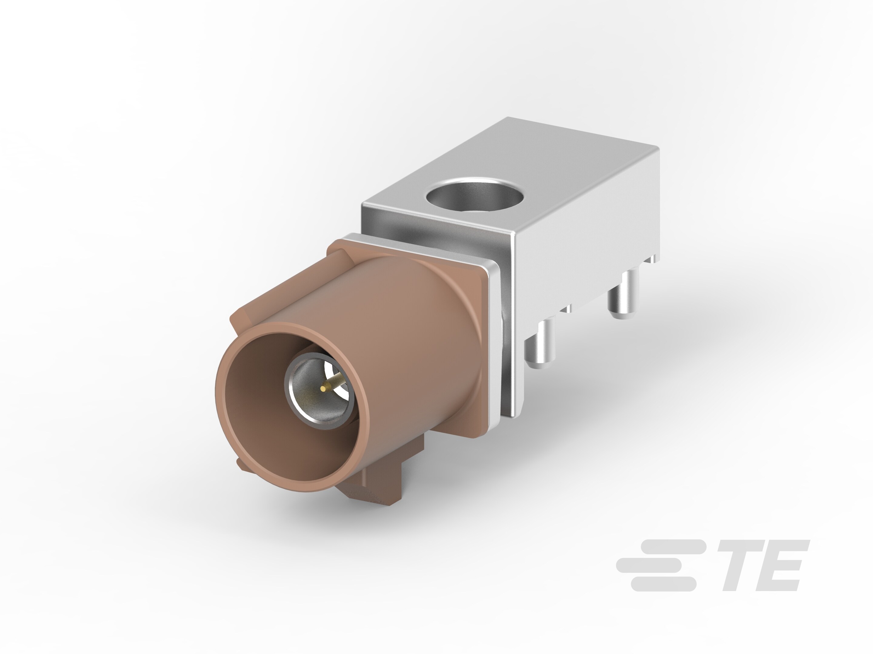 泰科TE 5-2287903-6 线对板信号连接器 50Ω 6GHz 现货