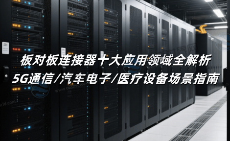 板对板连接器十大应用领域全解析：5G通信/汽车电子/医疗设备场景指南