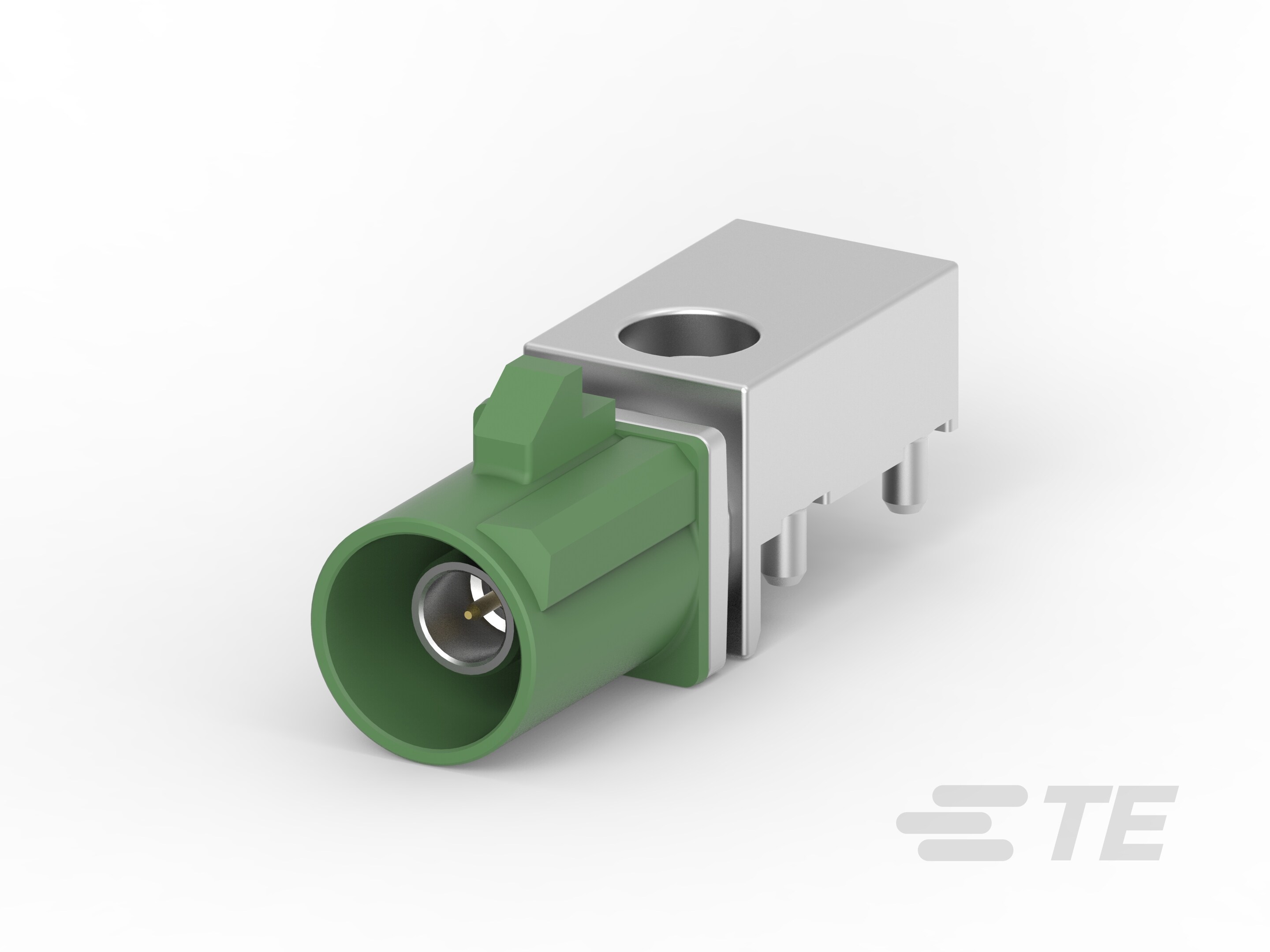 TE 7-2287906-5 线到板射频连接器 50Ω插针端子 现货