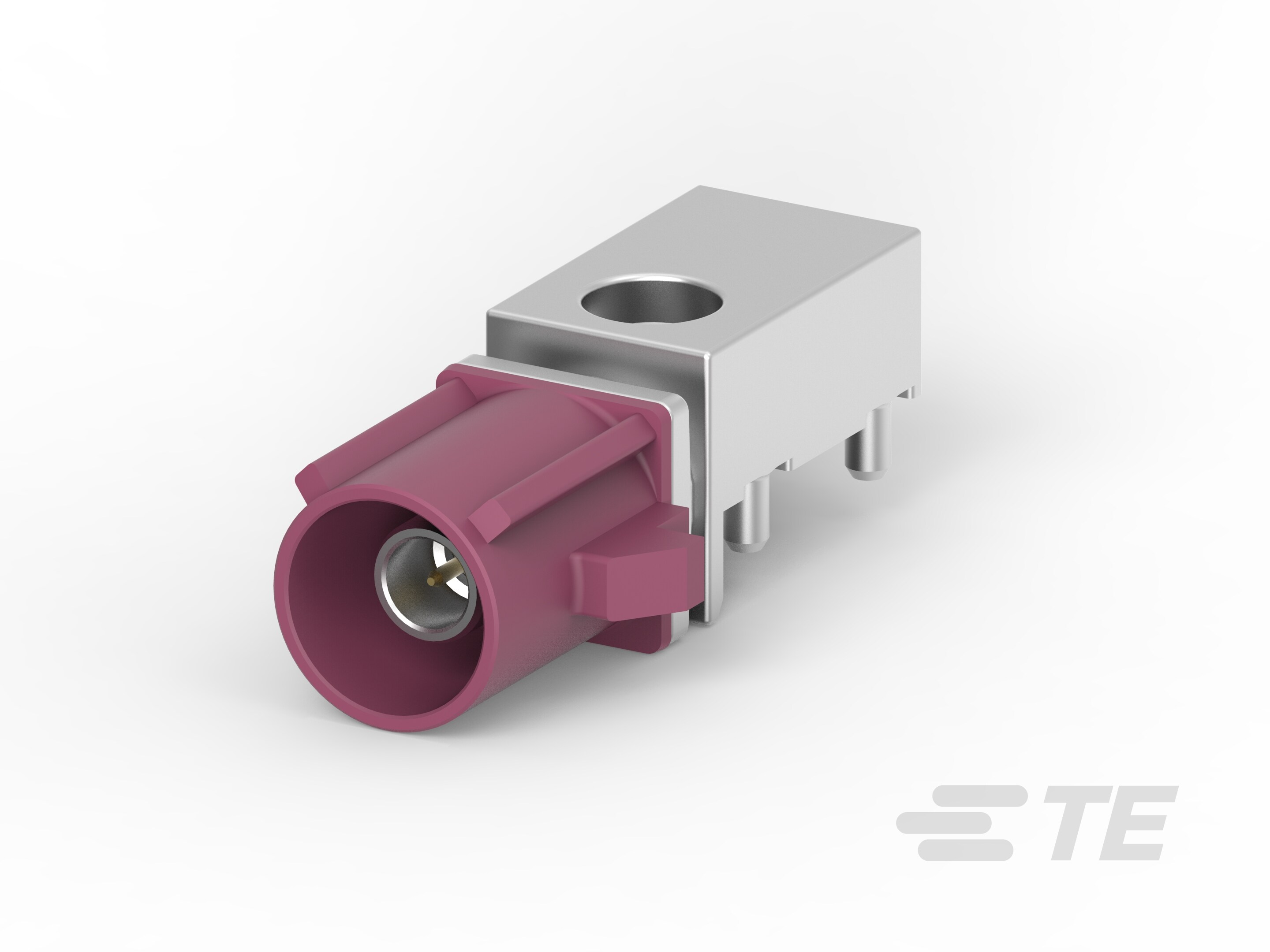泰科TE 2287907-4线到板连接器1行高频50Ω信号现货
