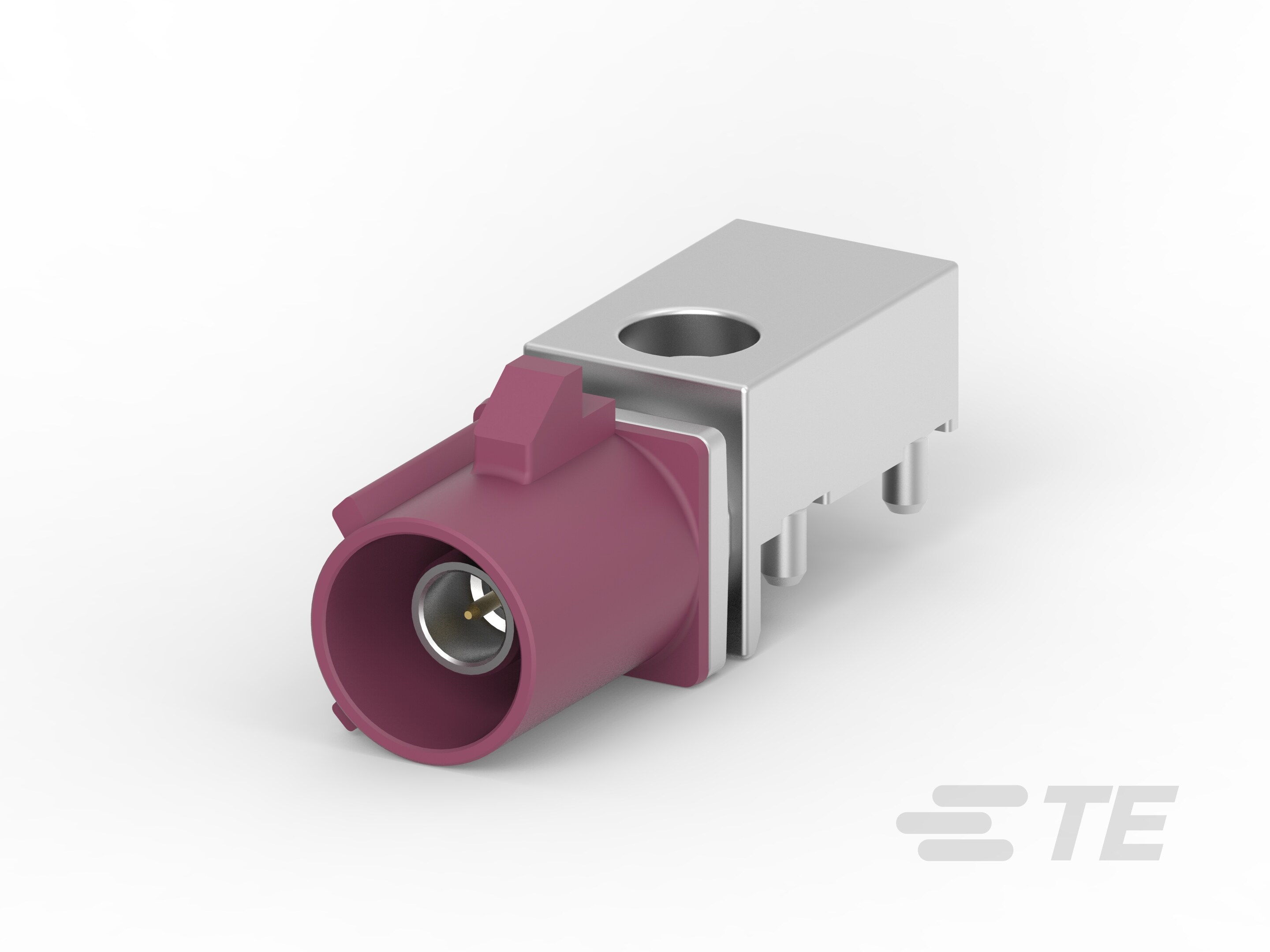 泰科TE 2287906-4 50Ω高频线到板连接器现货
