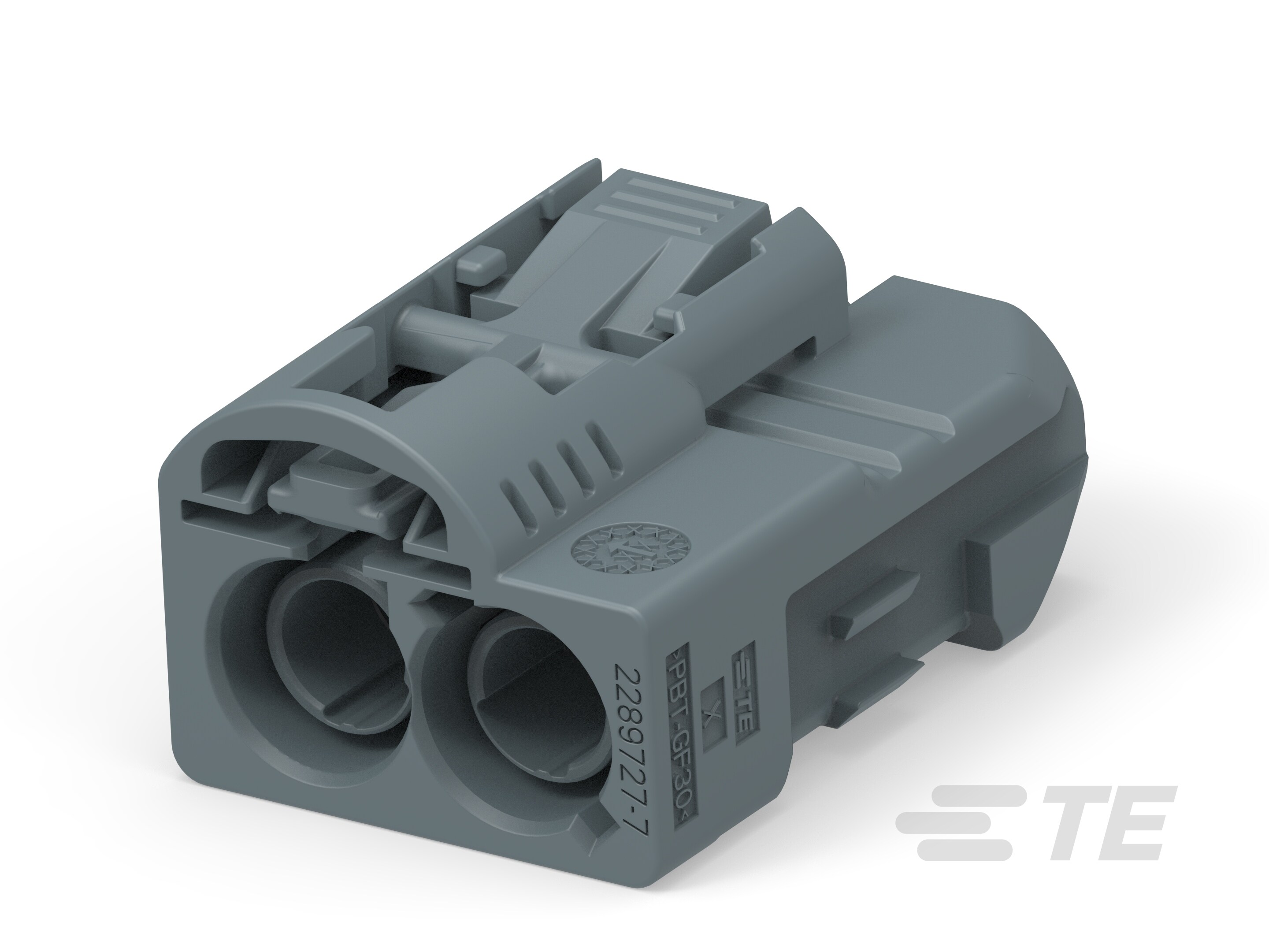 泰科TE2289727-7 母端子护套连接器 2位800V宽温现货
