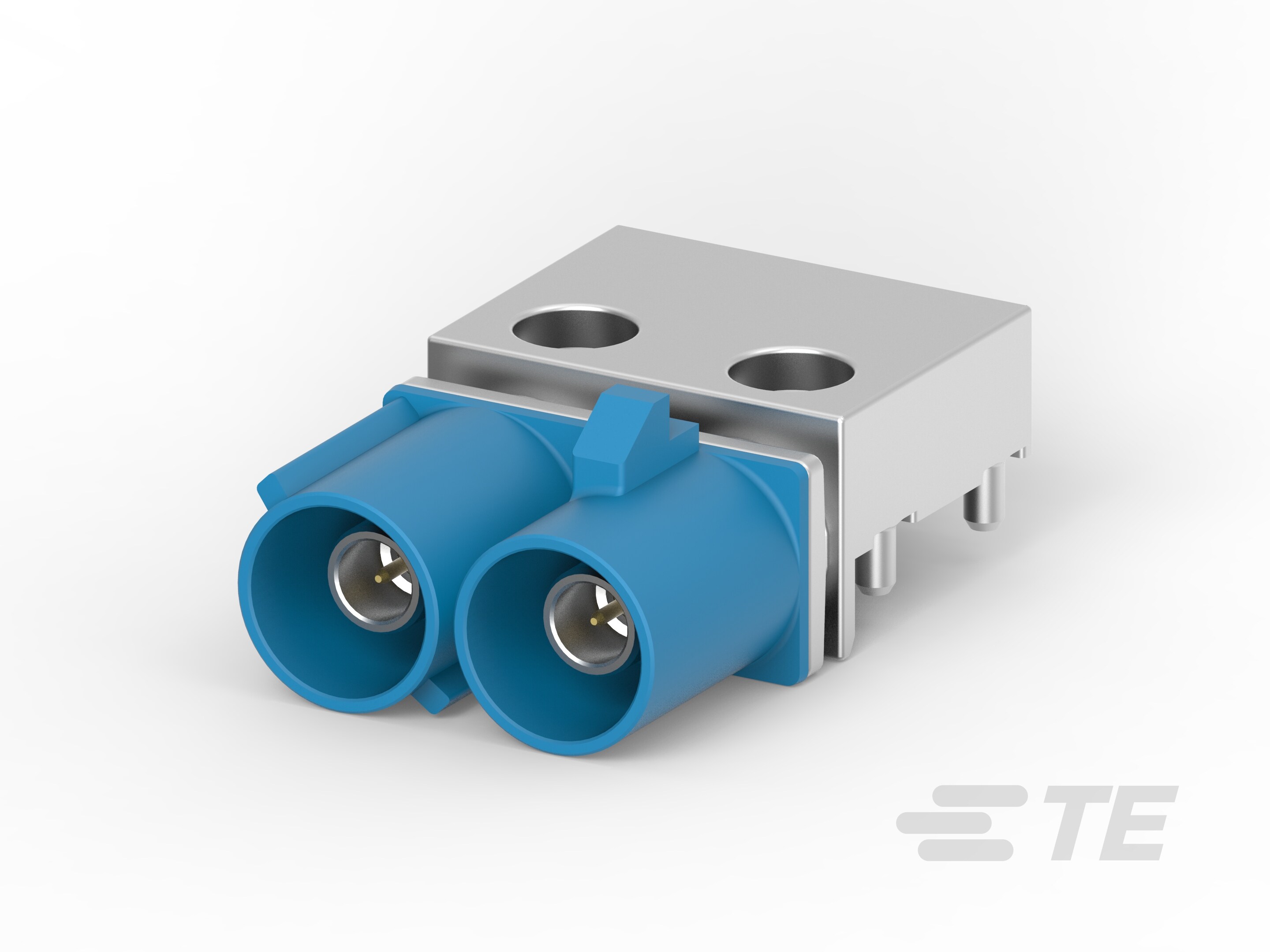 TE 2287923-3 2位缆板RF连接器 屏蔽现货