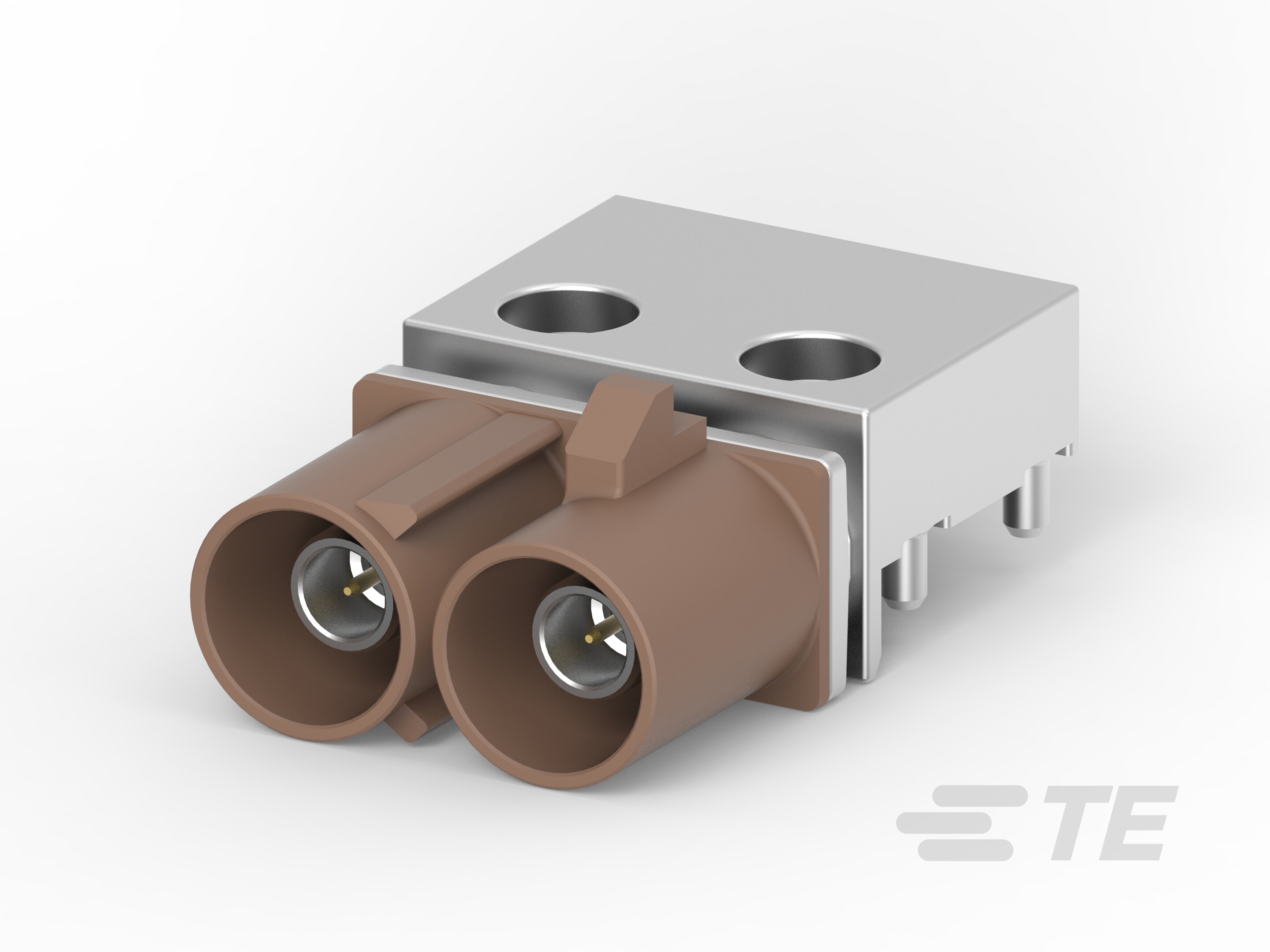 泰科TE2287923-6 缆到板射频连接器 50Ω 6GHz 屏蔽 现货