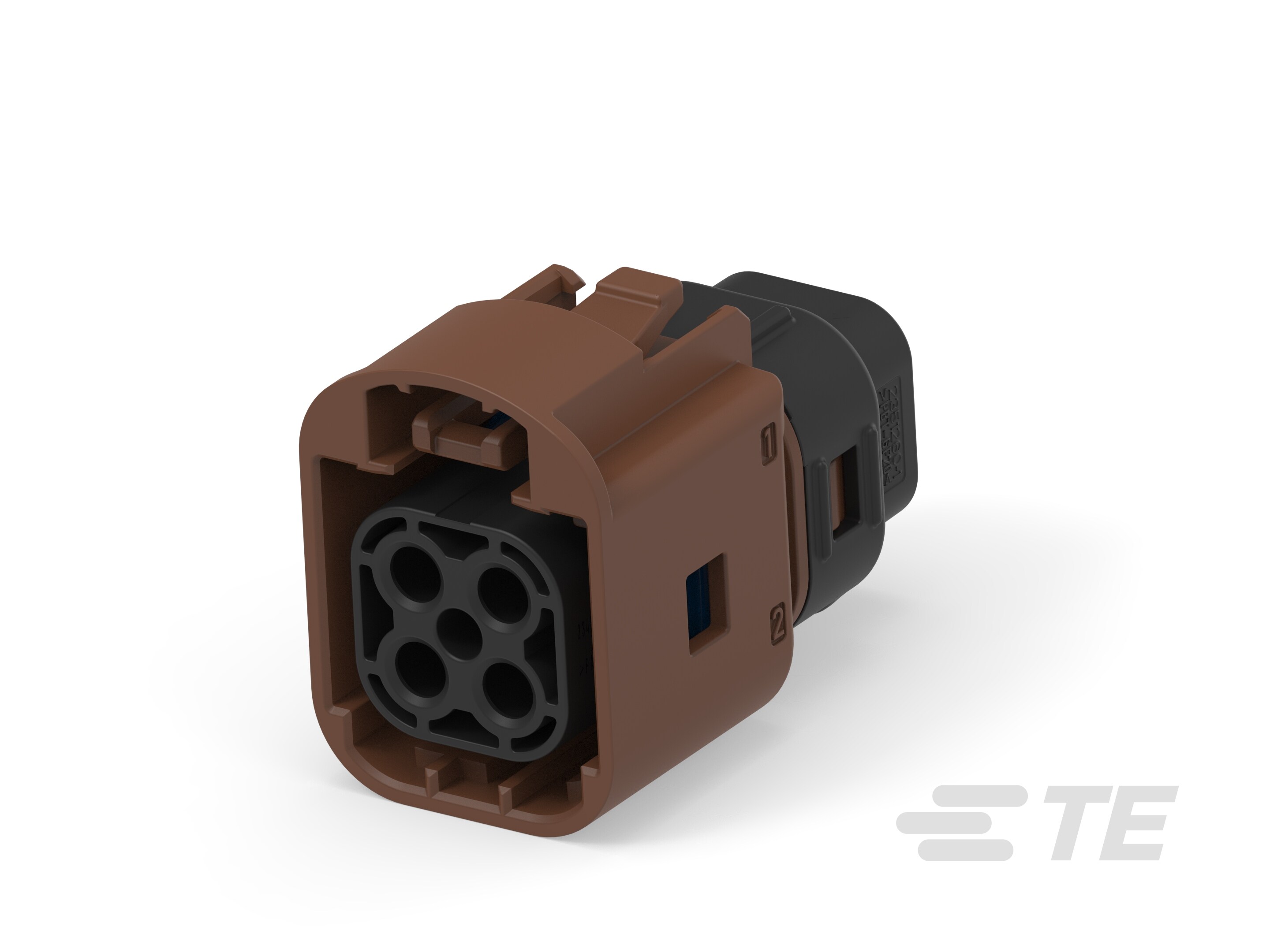 泰科TE 2354439-6母端子护套缆到缆连接器2行4位现货