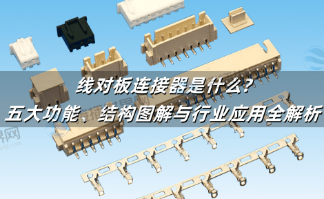 线对板连接器是什么?五大功能、结构图解与行业应用全解析