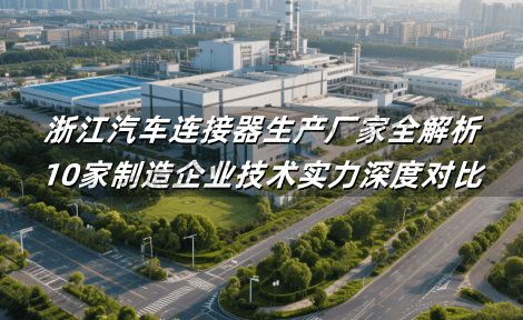 浙江汽车连接器生产厂家全解析：10家高压/高速/精密制造企业技术实力深度对比