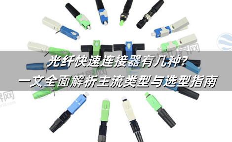 光纤快速连接器有几种?一文全面解析主流类型与选型指南