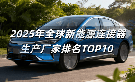 2025年全球新能源连接器生产厂家排名TOP10 中国品牌强势崛起