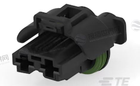 泰科1544317-1 IP67防水连接器 - 2位 8mm母端护套 12V/13V电源线对线连接
