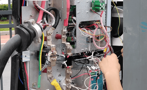 新能源车充电桩内部低压线路 新能源车充电桩内部低压线路