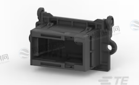 泰科1418985-2 连接器保护盖 PBT GF15材质 应力消除盖配件