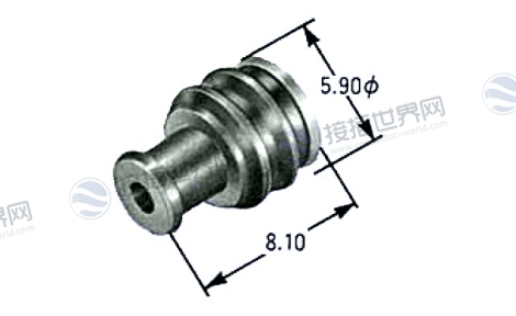 矢崎7157-7897-60 盲堵防水塞 SWP连接器硅胶密封栓