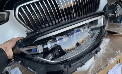 前大灯照明模块