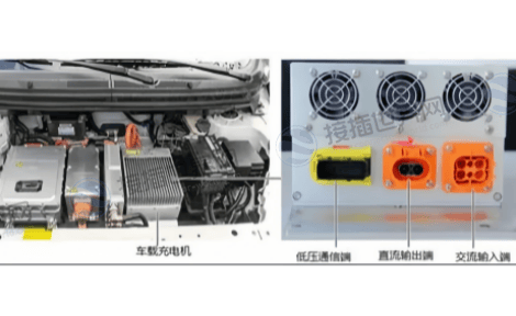 车载充电机的低压信号连接