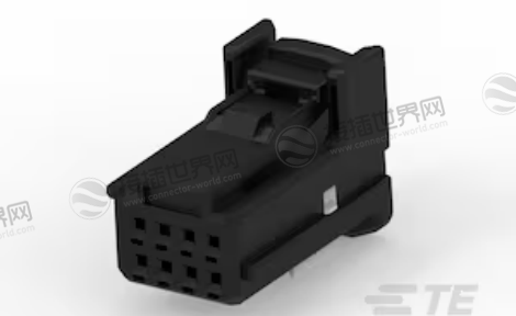 泰科1379659-1 8位母端子护套 线对板/线对线信号连接器