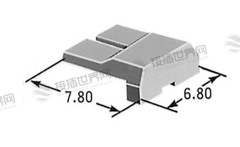 矢崎7158-4880 连接器支架 91系列RK 2极密封
