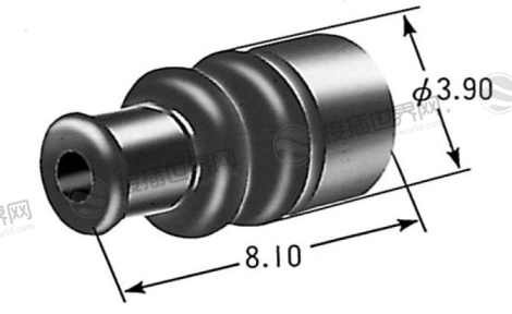 矢崎7158-3070-80 线密封件 1.0III系列硅胶防水橡胶栓