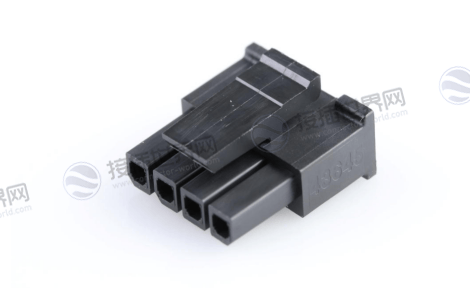莫仕43645-0400 连接器外壳Micro-Fit 3.0插座单排4路
