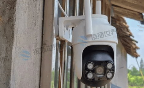 户外摄像头的多功能连接