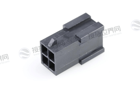 莫仕43020-0401 插头外壳 Micro-Fit 3.0系列电源连接器