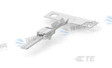 泰科1326029-5 2.8mm公端片式端子 F型压接非密封设计
