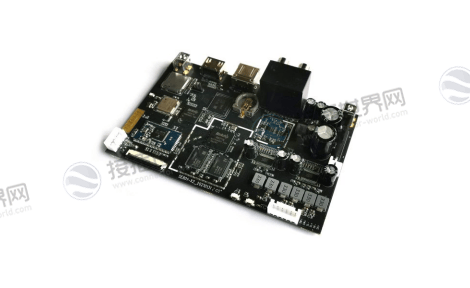 音响功放内部主板