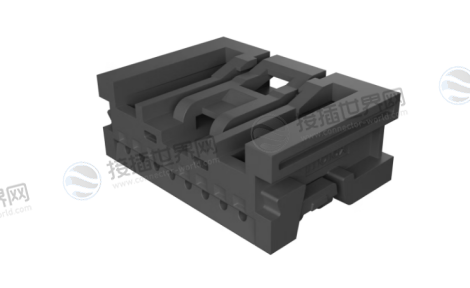 莫仕34791-0081 Mini50连接器外壳8路汽车级PBT材质