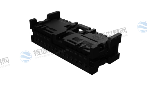 莫仕34824-0244连接器外壳Mini50非密封插座 24路双列