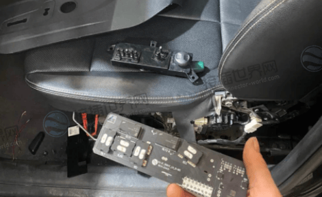 汽车座椅控制开关