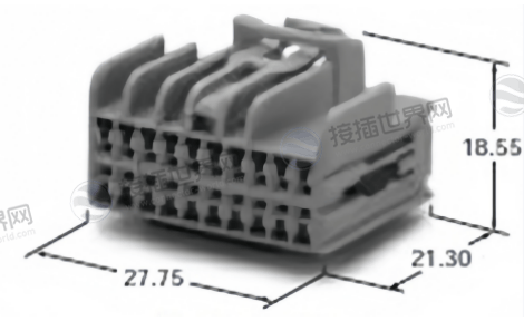 矢崎7283-6568-40 YES Kaizen连接器外壳20极 0.64mm超小型母头