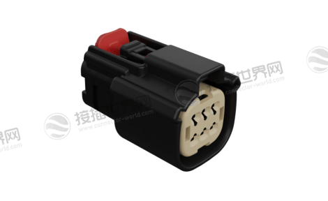 莫仕33472-0606 MX150连接器外壳 6路双列环保合规汽车级插座